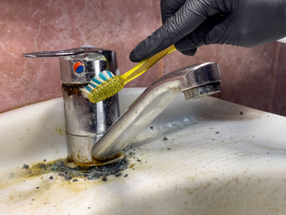 rust on sink